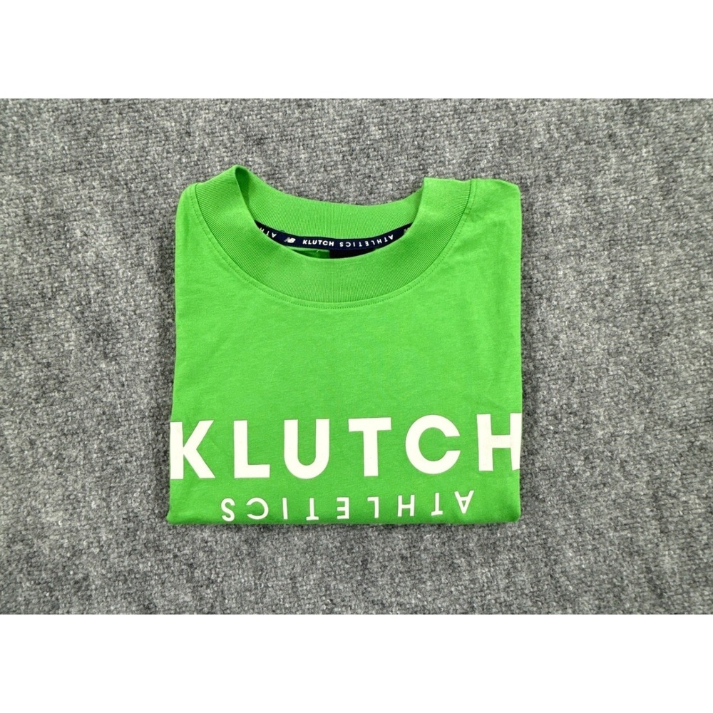 New Balance x Klutch Athletics Mens Small Green Oversized Graphic T Shirt NWT